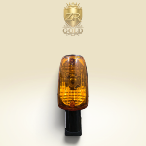 ZR Gold Universal Indicator 70cc Motorcycle - Turn Signal Winker (Amber Lens)