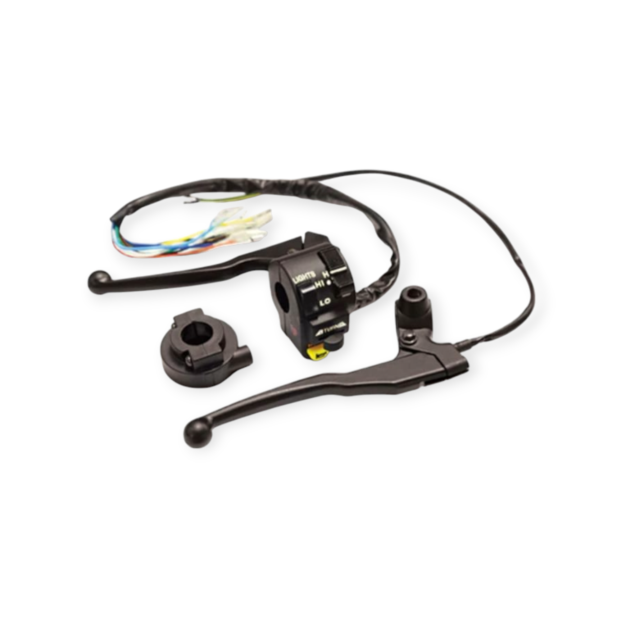 ZR Motorcycle Left Handlebar Switch Assembly (Lights, Turn Signal, Horn) - Image 2