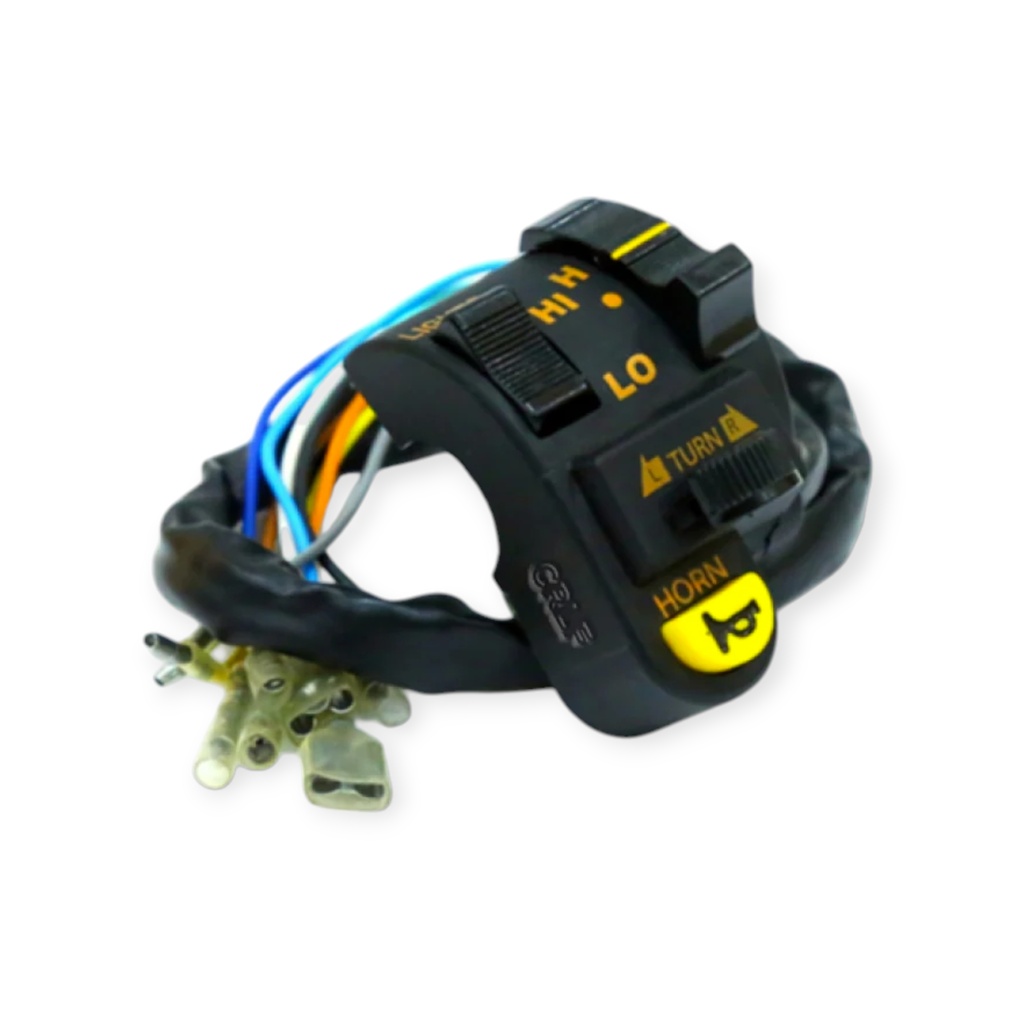 ZR Motorcycle Left Handlebar Switch Assembly (Lights, Turn Signal, Horn) - Image 4