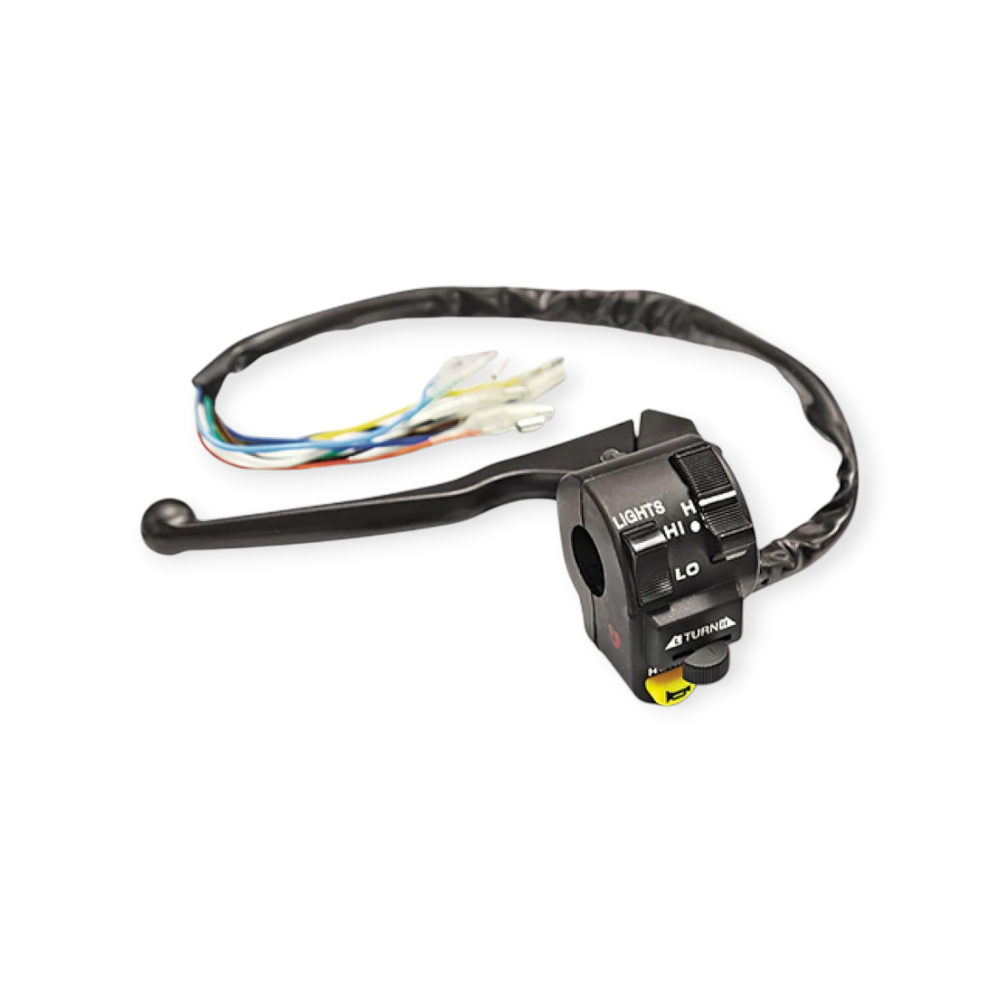 ZR Motorcycle Left Handlebar Switch Assembly (Lights, Turn Signal, Horn)